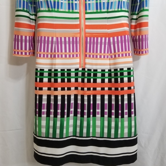 Eliza J Multicolor Striped Dress Size 6 - Picture 14 of 14